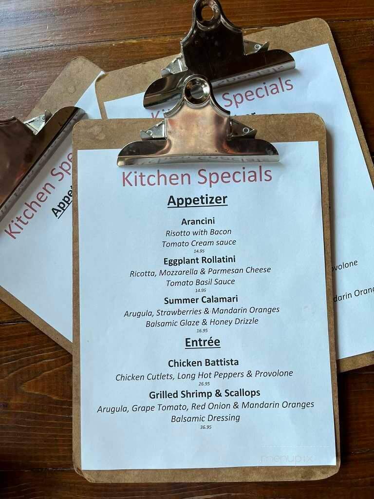 Nicholas Anthony's Family Kitchen - West Orange, NJ menu_pic