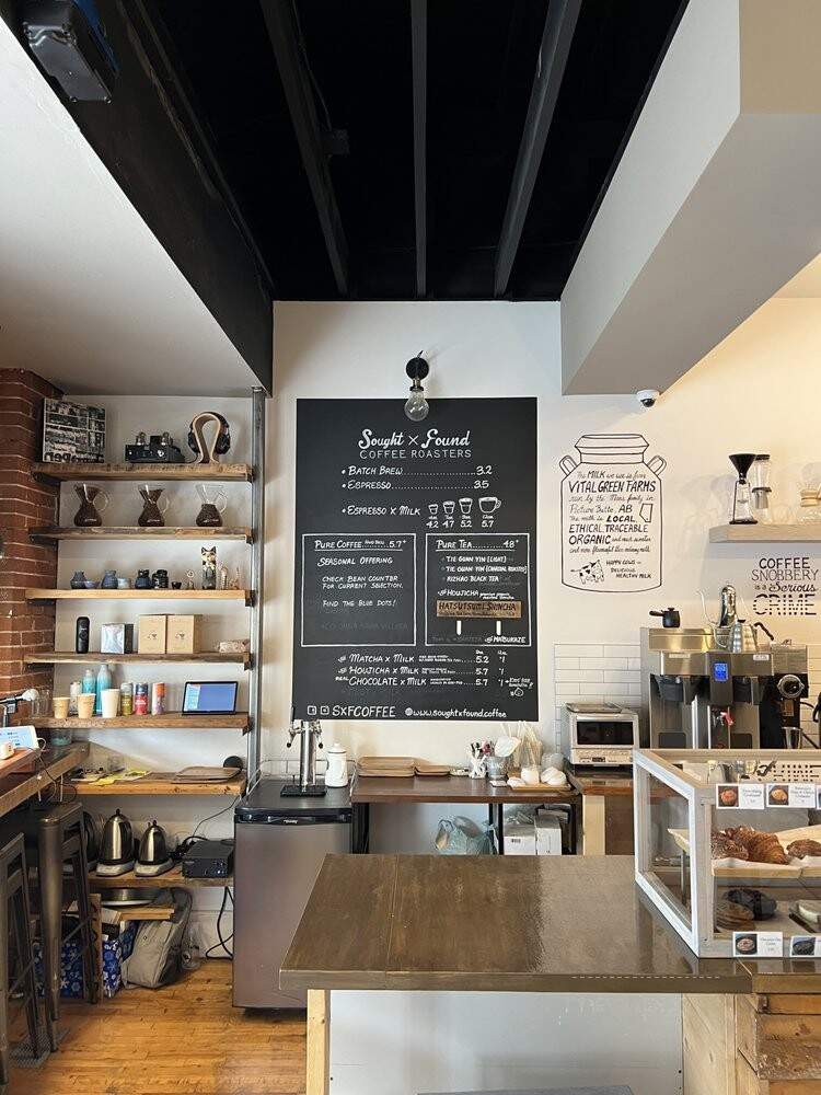 Sought and Found Coffee Roasters - Calgary, AB menu_pic