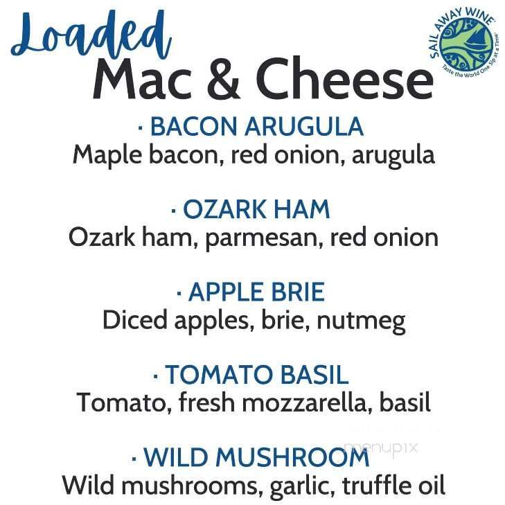 Sail Away Wine - North Kansas City, MO menu_pic