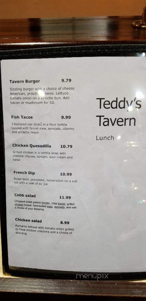Brass Rail - Florence, SC menu_pic