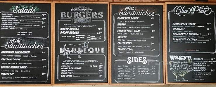 Brass Rail - Florence, SC menu_pic