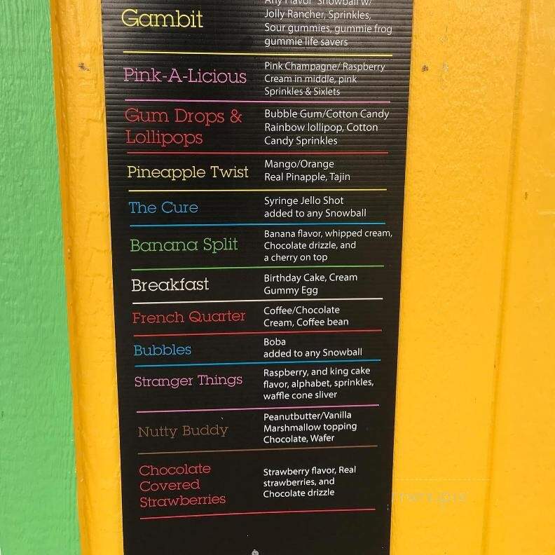 Da Bayou Snowball Shack - Fort Smith, AR