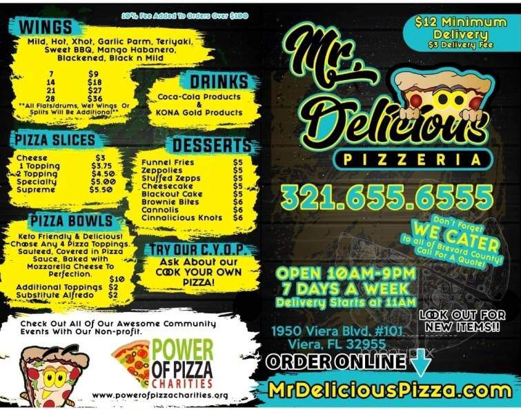 Mr. Delicious Pizza - Melbourne, FL