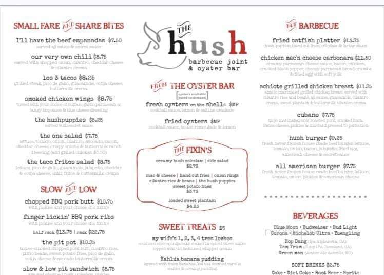 The Hush Cuban Kitchen & Bar - Clayton, GA