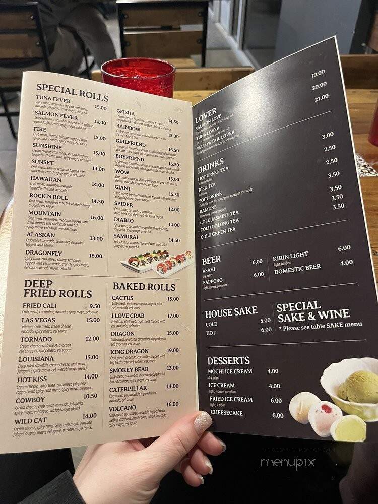 Hanasato Japanese Cuisine - Denton, TX menu_pic