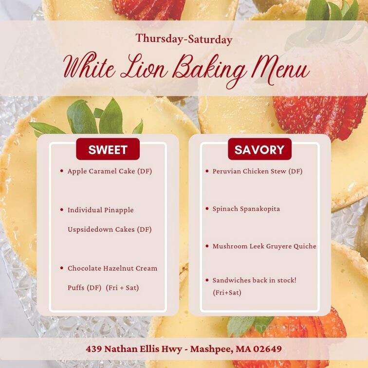 White Lion Baking Company - Mashpee, MA