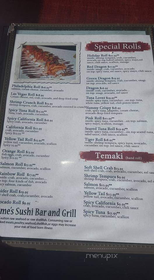Bering Sea Restaurant - Nome, AK menu_pic