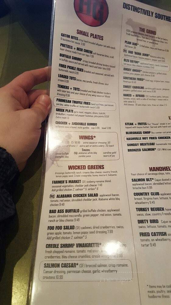 Hebron Grille - Hebron, KY menu_pic