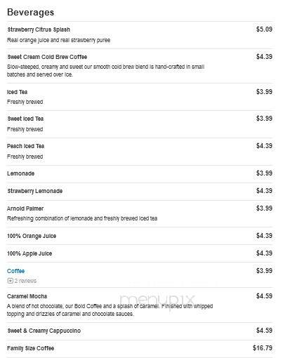 Bob Evans Restaurant - Saint Clairsville, OH menu_pic