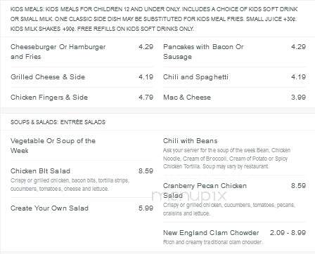 Frisch's Big Boy Restaurant - Fairfield, OH menu_pic