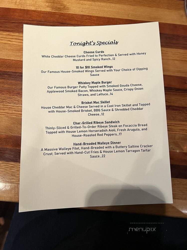 571 Grill and Draft House - New Carlisle, OH menu_pic