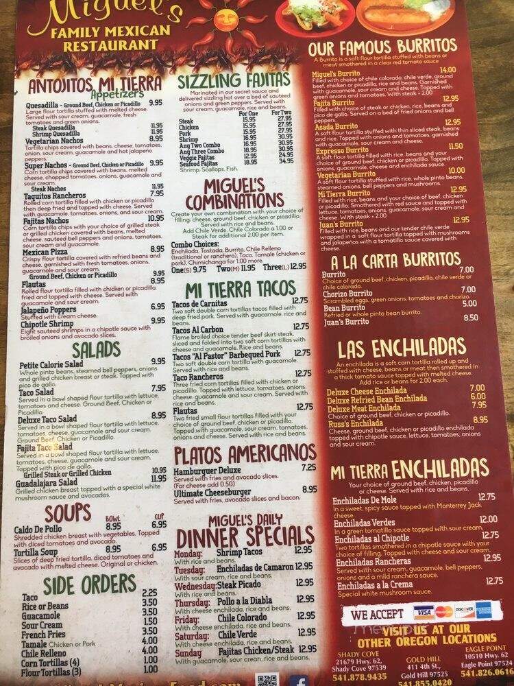 Miguel's Restaurant - Eagle Point, OR