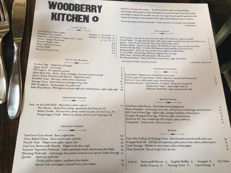 Woodberry Kitchen - Baltimore, MD