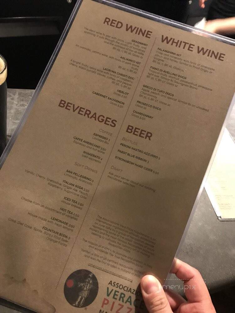 Venturi - Goshen, IN menu_pic