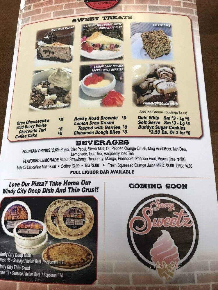 Buddy'z Pizzeria - Mchenry, IL menu_pic