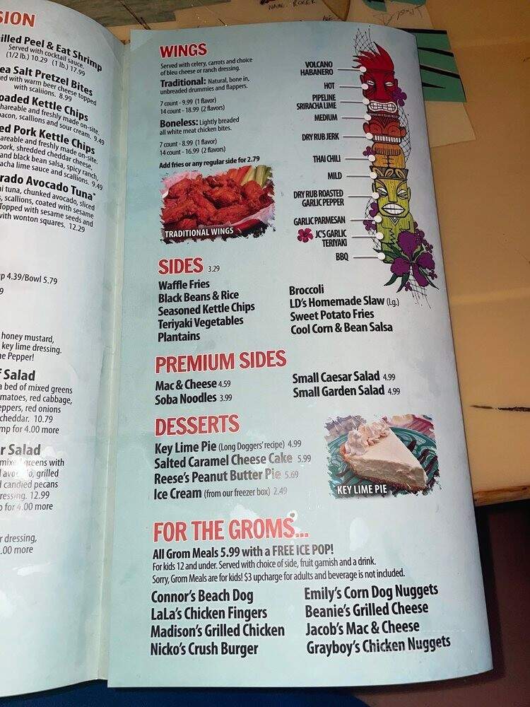 Long Doggers - Satellite Beach, FL menu_pic