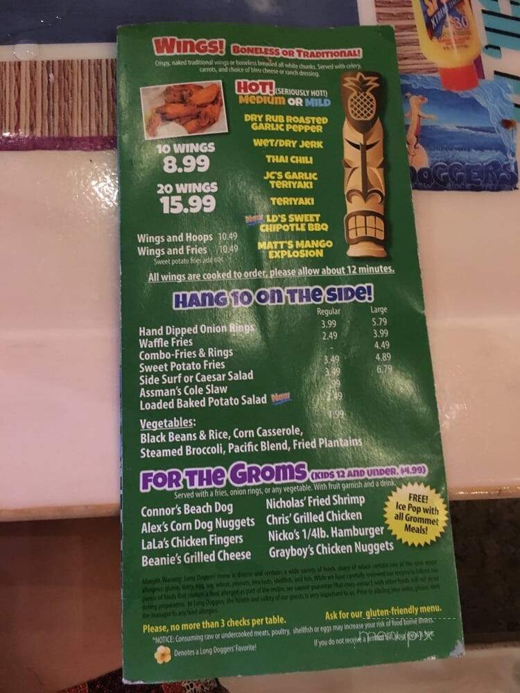 Long Doggers - Satellite Beach, FL menu_pic