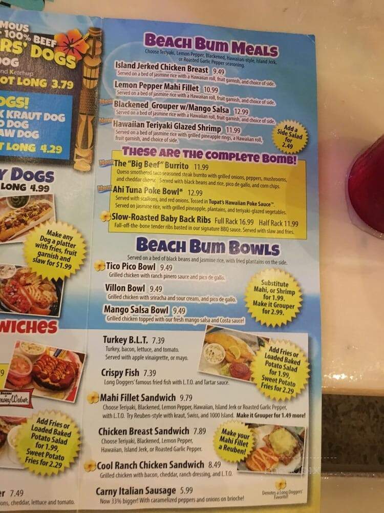 Long Doggers - Satellite Beach, FL menu_pic