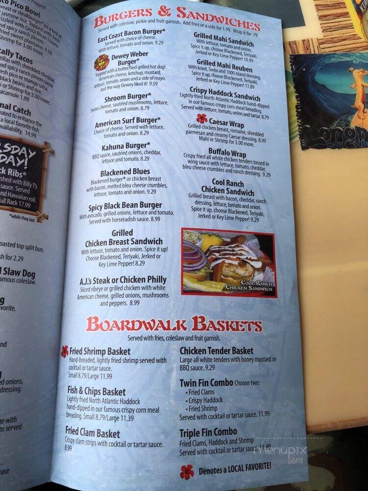 Long Doggers - Satellite Beach, FL menu_pic