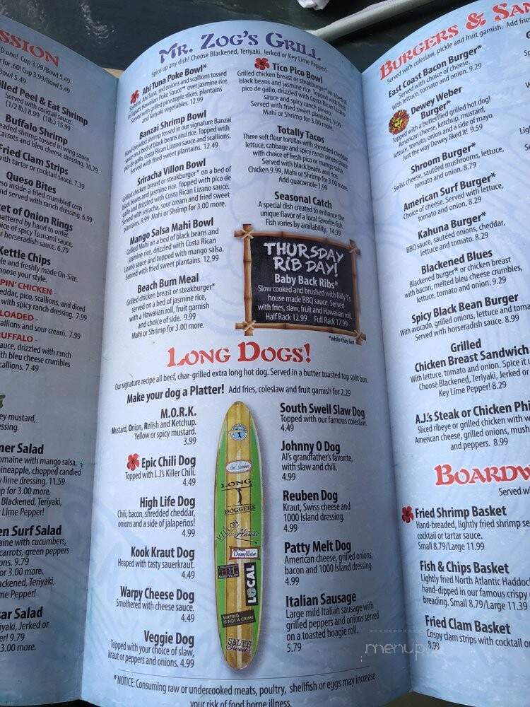 Long Doggers - Satellite Beach, FL menu_pic