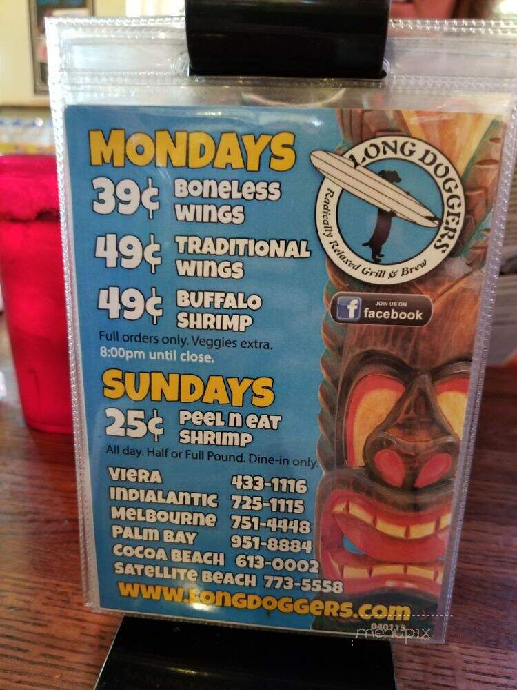 Long Doggers - Satellite Beach, FL menu_pic