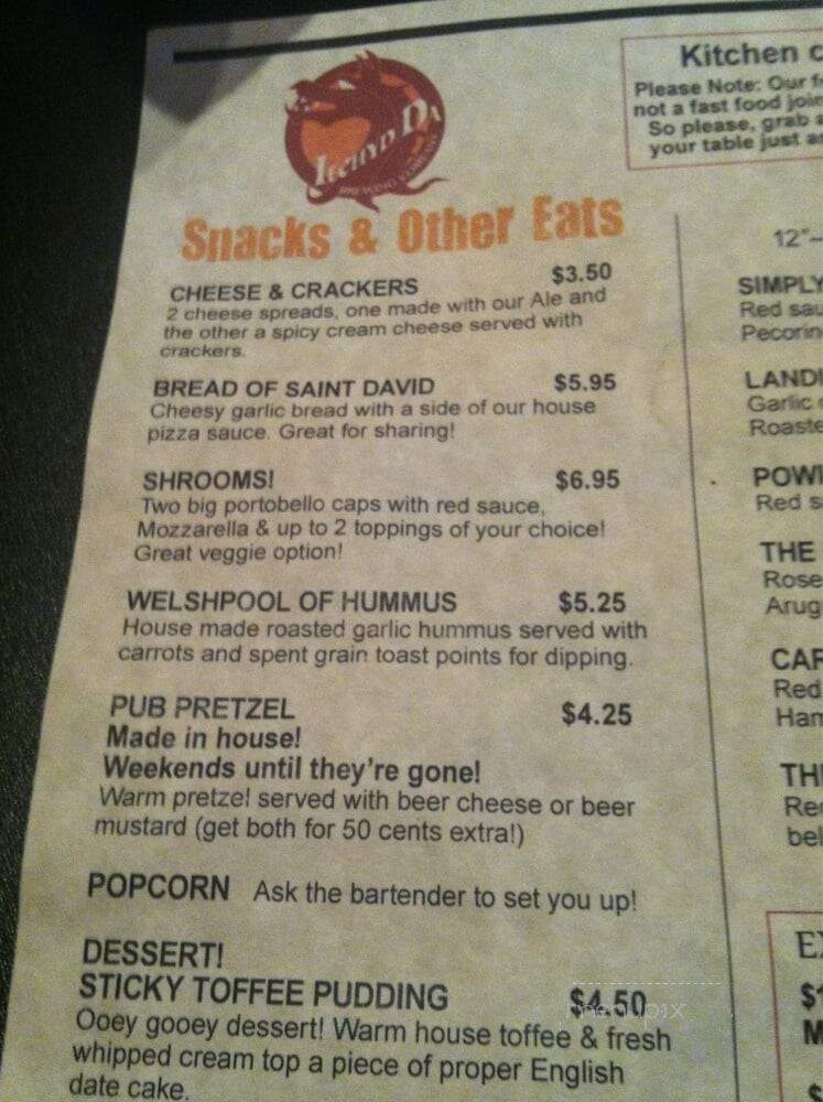 Iechyd Da Brewing Company - Elkhart, IN menu_pic