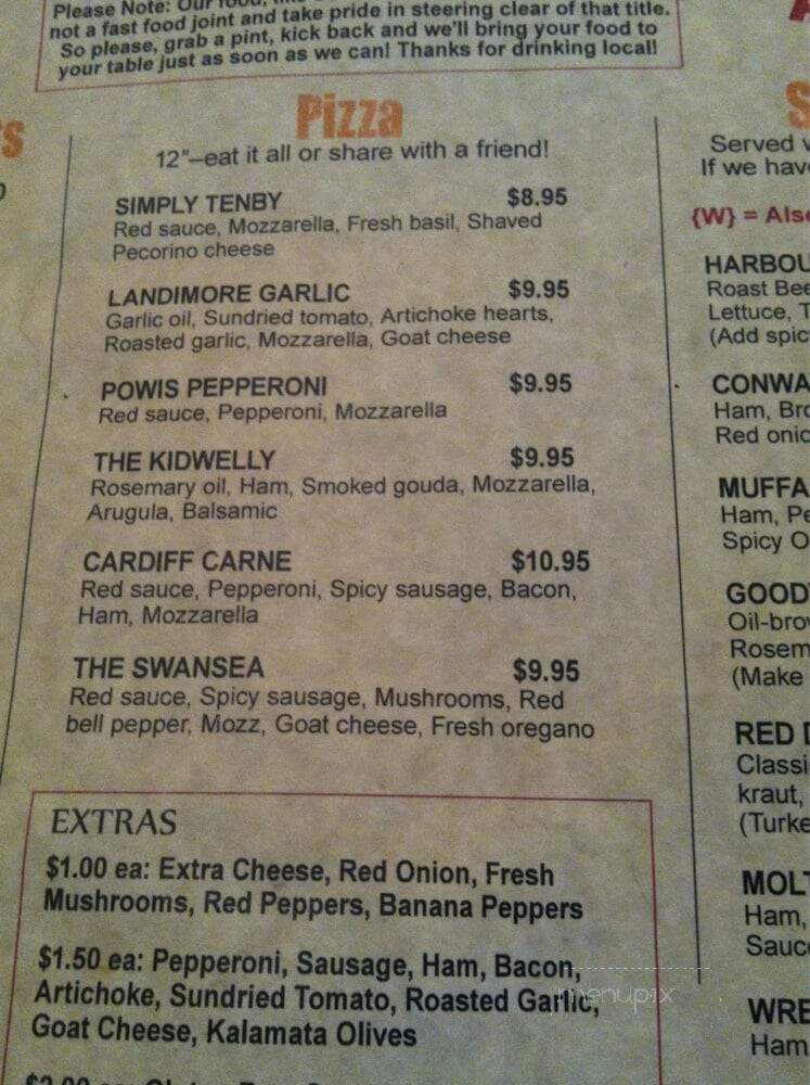 Iechyd Da Brewing Company - Elkhart, IN menu_pic