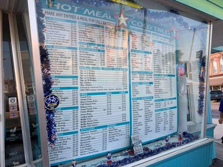 Tootsie's Ice Cream & More - La Porte City, IA menu_pic