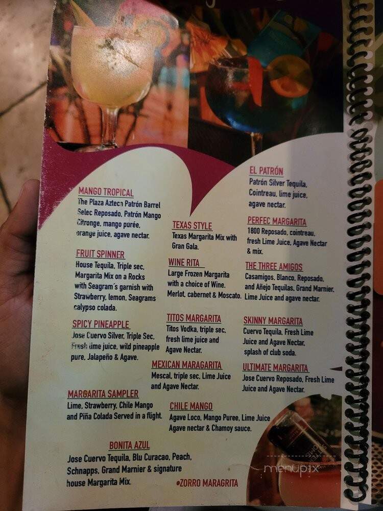 Plaza Azteca - Exton, PA menu_pic