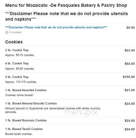 Mozzicato DePasquale Bakery - Wallingford, CT