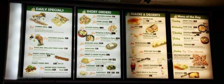Real Sarap - Tallahassee, FL menu_pic