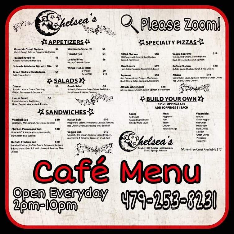 Chelsea's Corner Cafe - Eureka Springs, AR