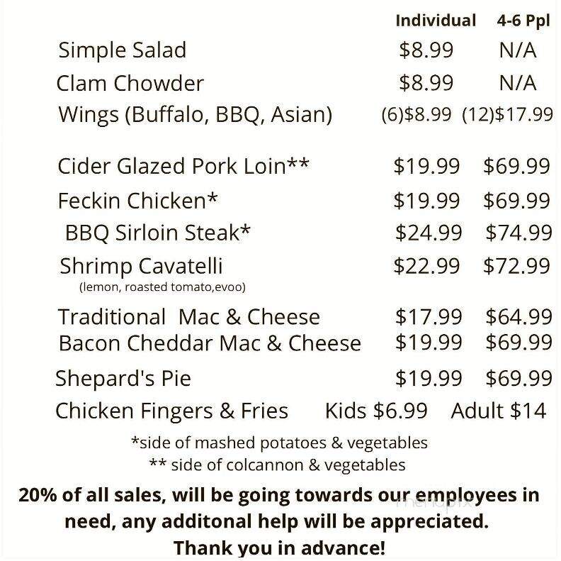 The Tinker's Son - Norwell, MA menu_pic