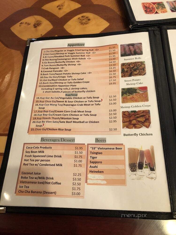 Pho Mi Vietnamese Restaurant - Dayton, OH menu_pic