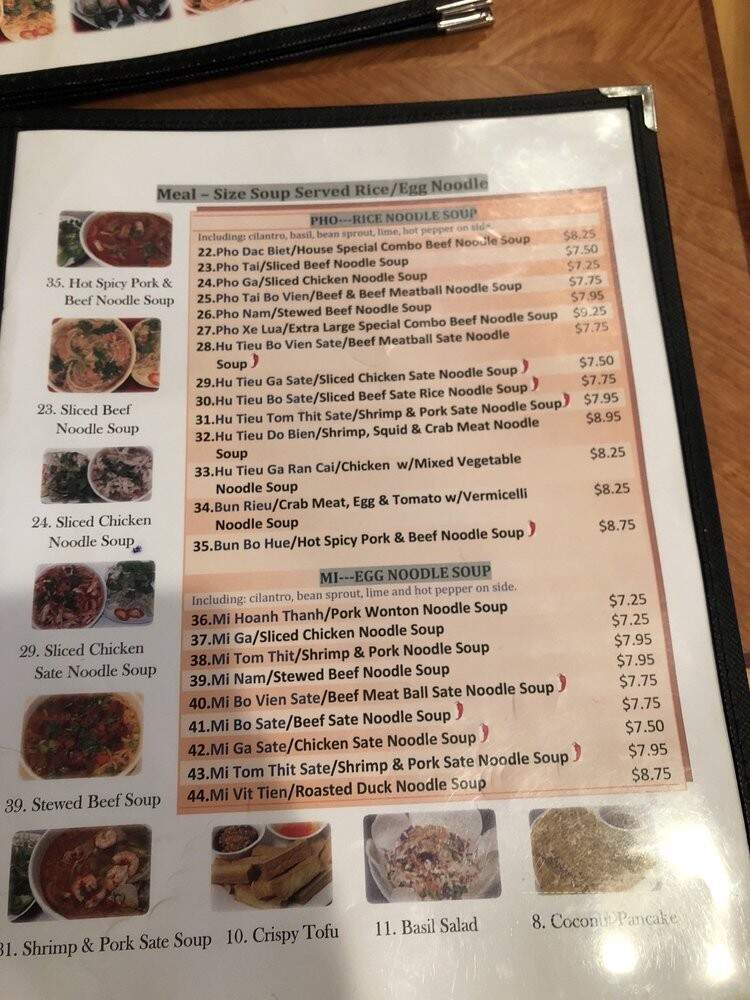 Pho Mi Vietnamese Restaurant - Dayton, OH menu_pic