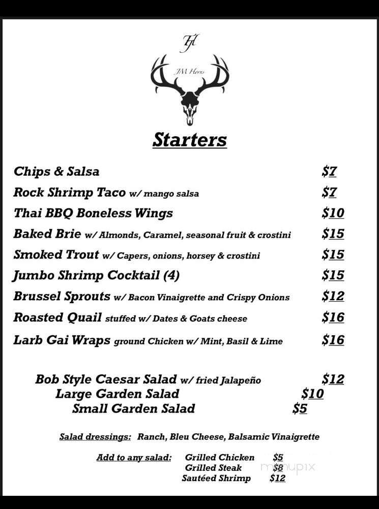 Lakeside Restaurant - Pinedale, WY menu_pic