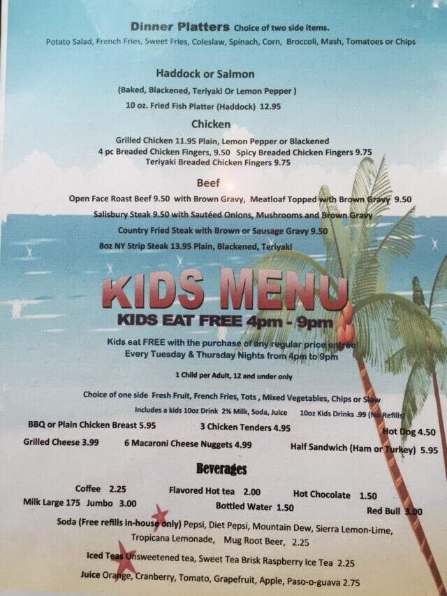 Courtyard Cafe - Wilton Manors, FL menu_pic