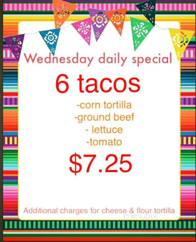 Pancho's Mexican Restaurant - Lincoln Park, MI menu_pic