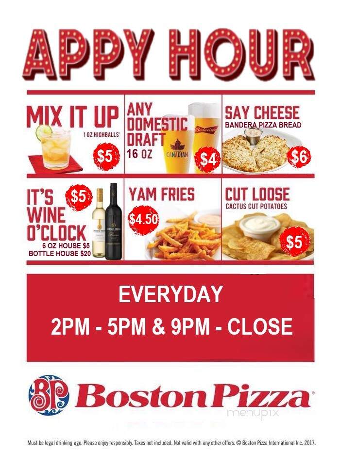 Boston Pizza - Mission, BC