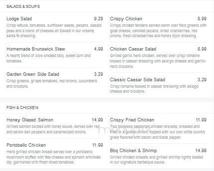 Smokey Joe's Cafe - Charlotte, NC menu_pic
