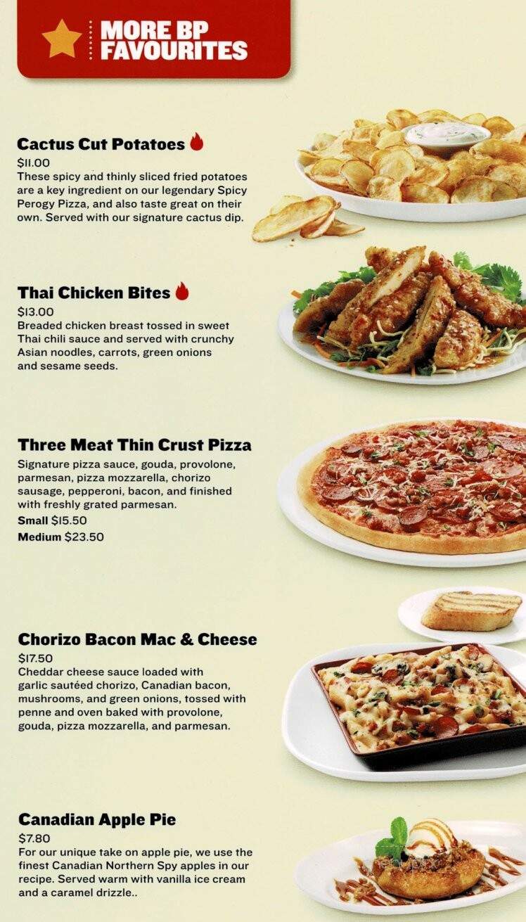 Boston Pizza - Cochrane, AB menu_pic