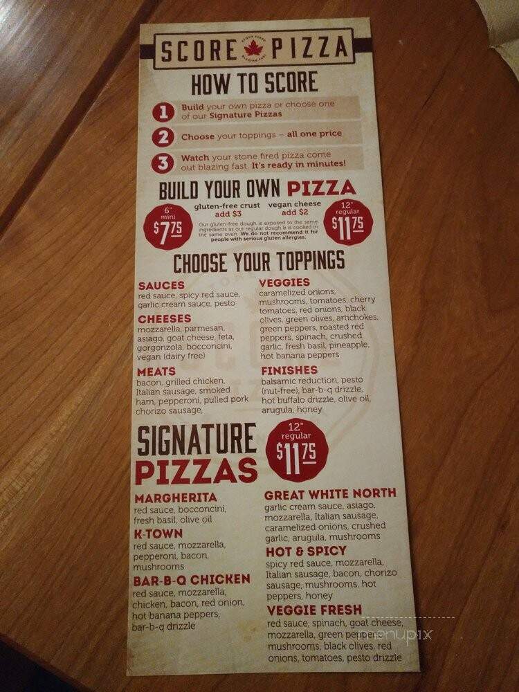 Score Pizza - Kingston, ON