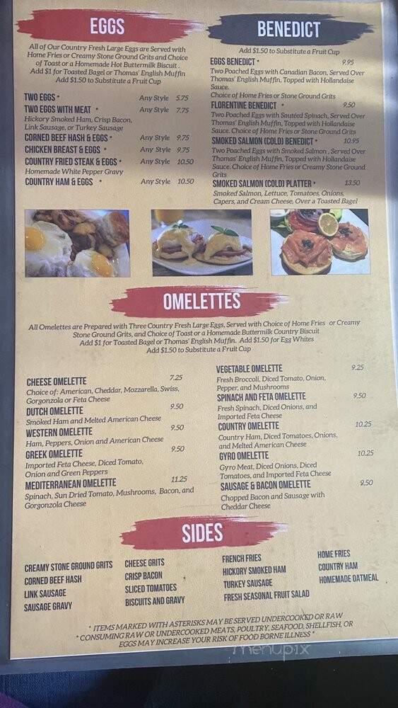 The Diner at Webb Gin - Snellville, GA menu_pic