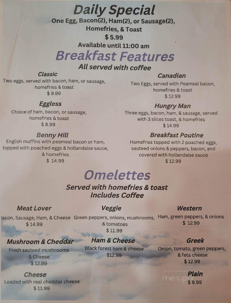 Napanee Fish And Chips - Napanee, ON menu_pic