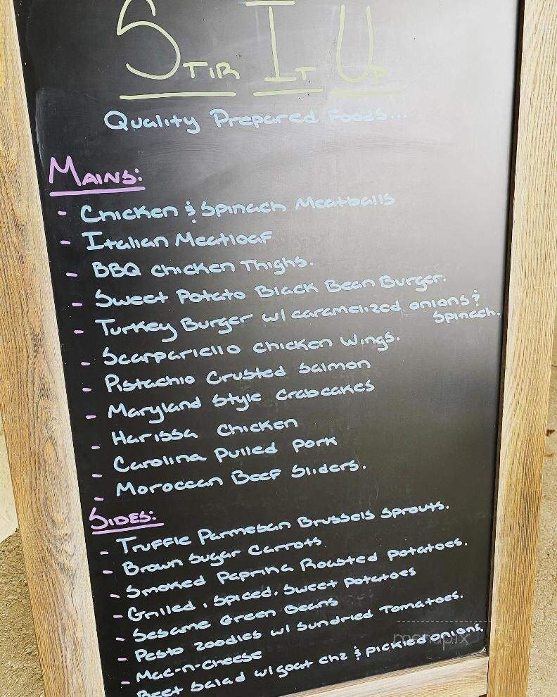 Stir It Up - Egg Harbor Township, NJ menu_pic