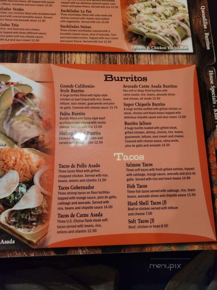 El Ranchero - Ranson, WV menu_pic
