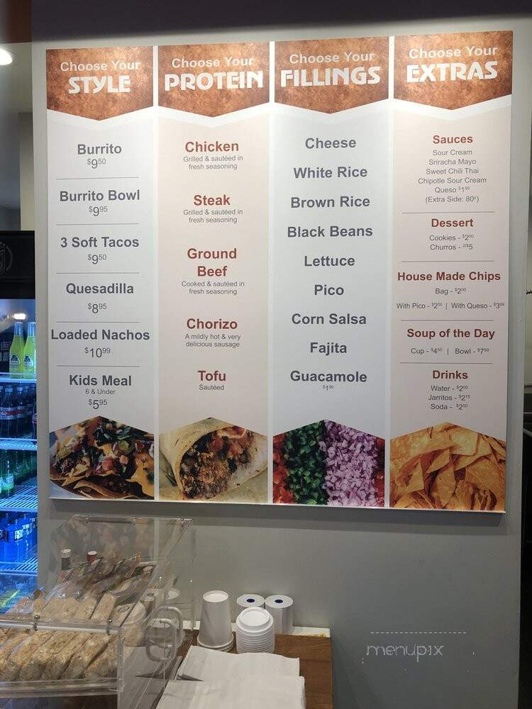 Union Burrito - Riverside, RI menu_pic