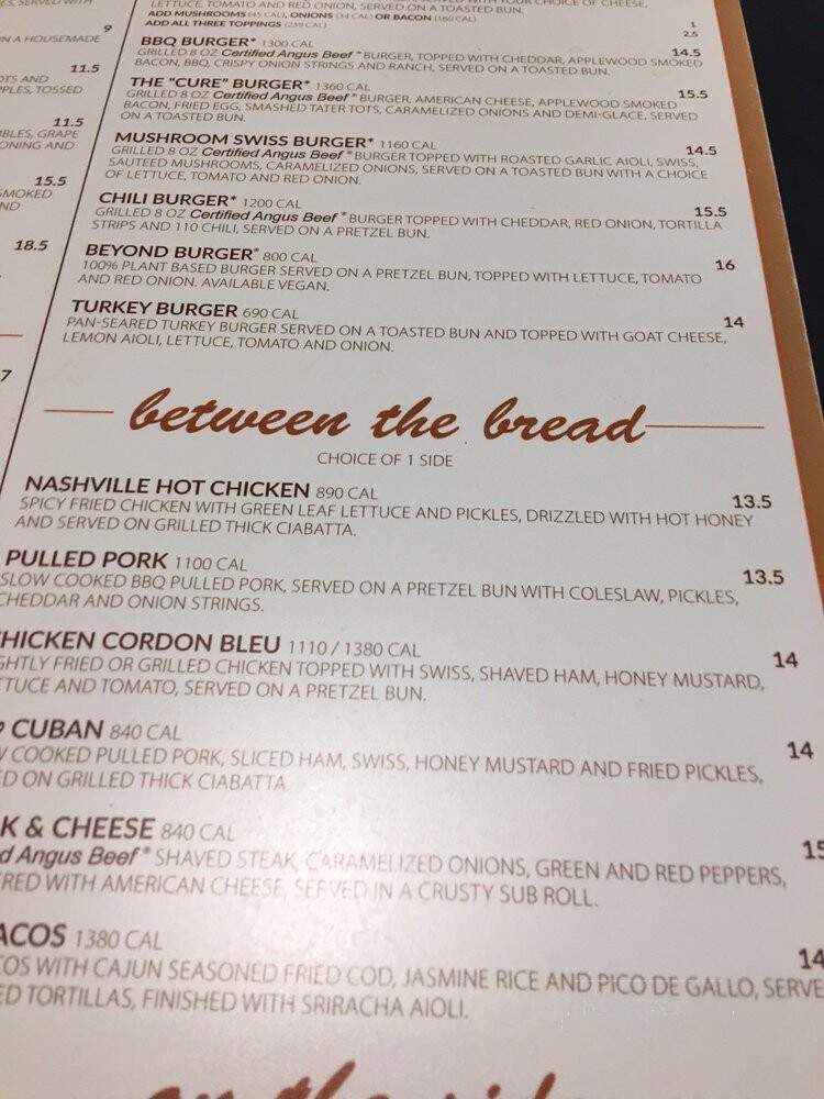 110 Grill - Poughkeepsie, NY menu_pic