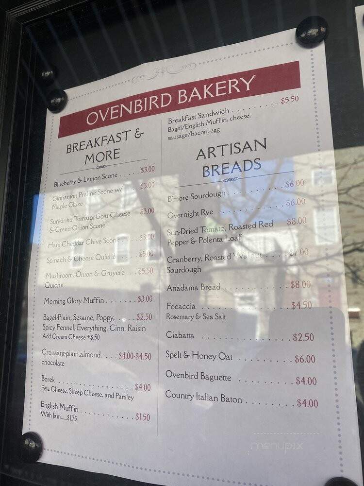 Ovenbird Bakery - Baltimore, MD