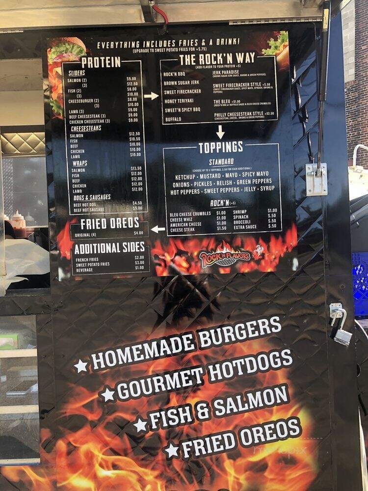 Rock 'N Flavors - Philadelphia, PA menu_pic